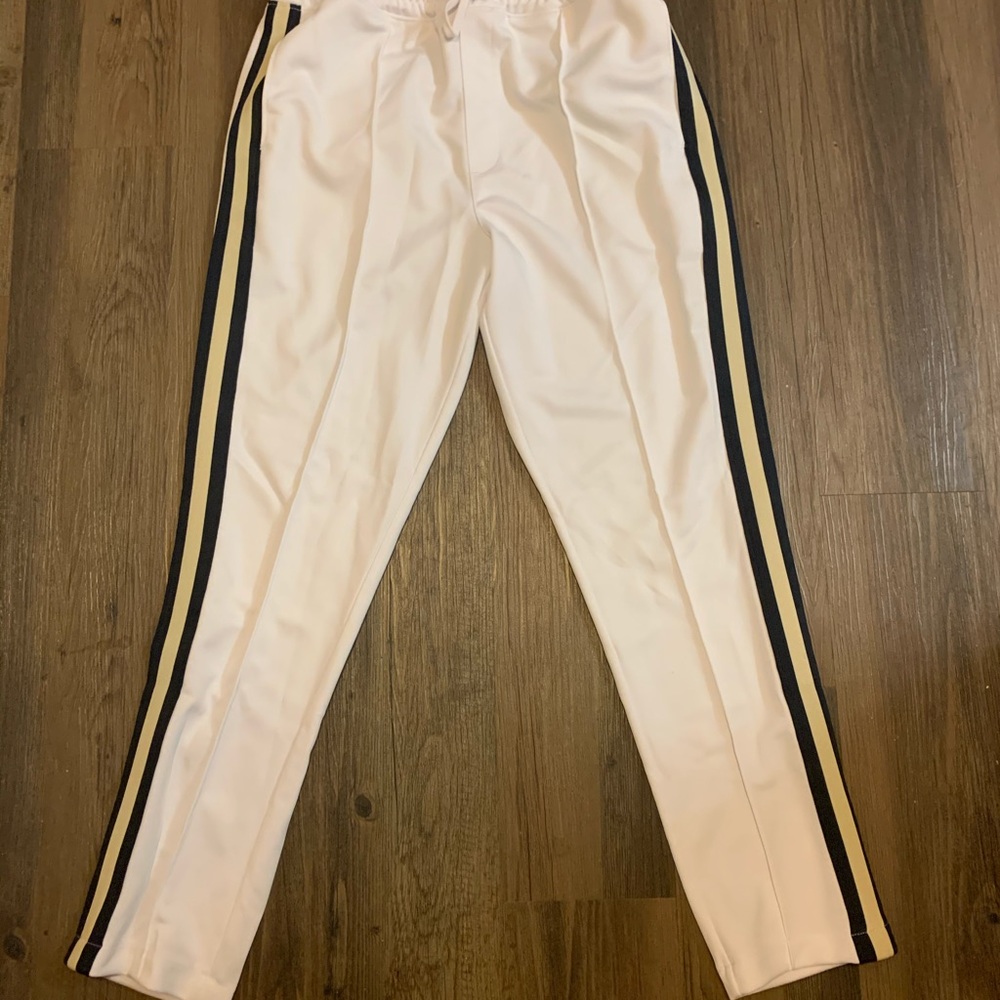 Pacsun White track pants